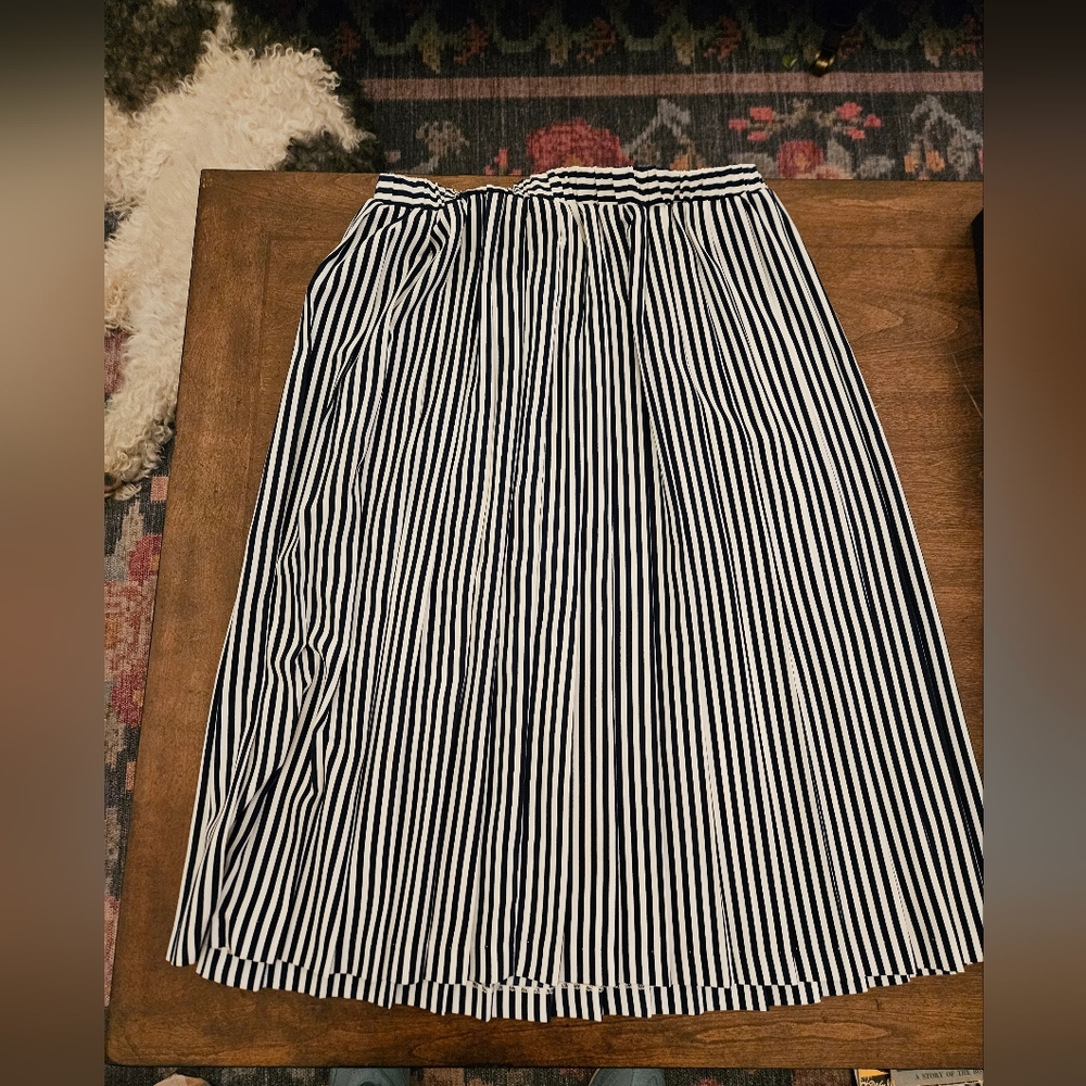 Devon The Petite Concept Vintage Striped Skirt